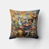 Looney Tunes Throw Cushion Kussen (Achterkant)