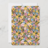 LOONEY TUNES™ | TWEETY™ Floral Birthday Kaart (Achterkant)