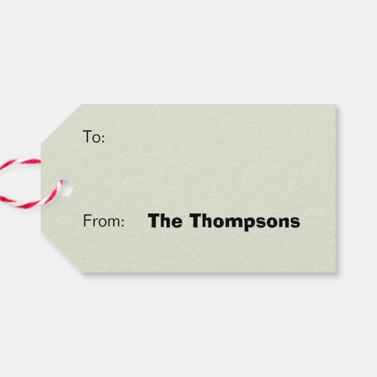 LOONEY TUNES™ TWEETY™ Little Helper Cadeaulabel (Achterkant Horizontaal)