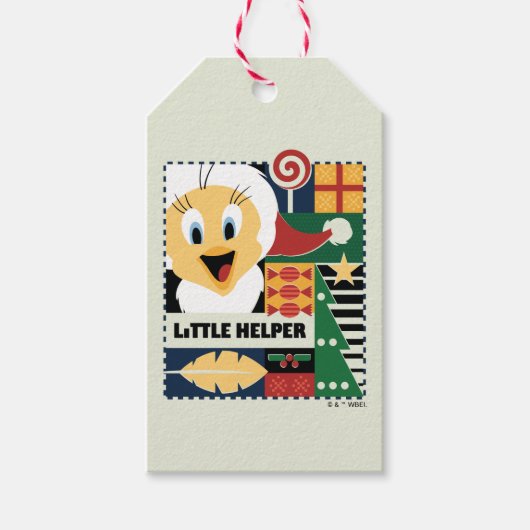 LOONEY TUNES™ TWEETY™ Little Helper Cadeaulabel (Voorkant)