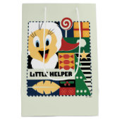 LOONEY TUNES™ TWEETY™ Little Helper Medium Cadeauzakje (Achterkant)