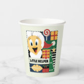 LOONEY TUNES™ TWEETY™ Little Helper Papieren Bekers (Achterkant)