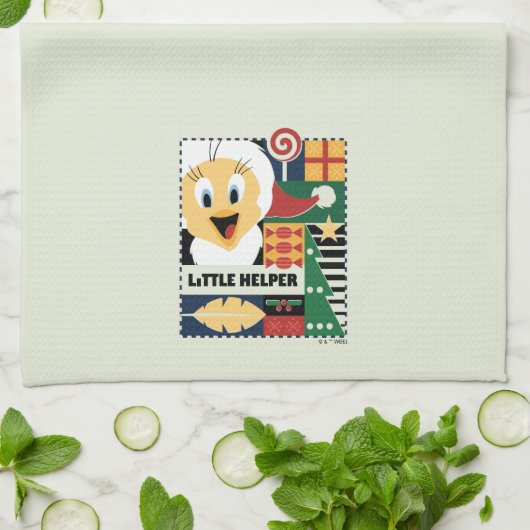 LOONEY TUNES™ TWEETY™ Little Helper Theedoek (Gevouwen)