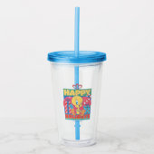 LOONEY TUNES™ | TWEETY™ Prettige feestdagen Acryl Drinkbeker (Voorkant)