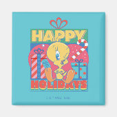 LOONEY TUNES™ | TWEETY™ Prettige feestdagen Magneet (Voorkant)