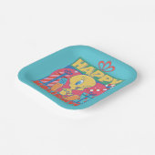LOONEY TUNES™ | TWEETY™ Prettige feestdagen Papieren Bordje (Gebogen)