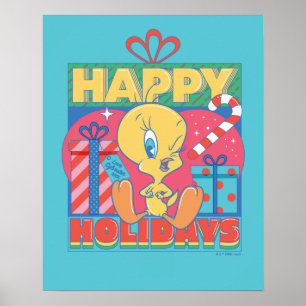 LOONEY TUNES™   TWEETY™ Prettige feestdagen Poster