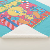 LOONEY TUNES™ | TWEETY™ Prettige feestdagen Sherpa Deken (3/4)