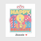 LOONEY TUNES™ | TWEETY™ Prettige feestdagen Sticker (Vel)