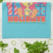 LOONEY TUNES™ | TWEETY™ Prettige feestdagen Theedoek (Gevouwen)