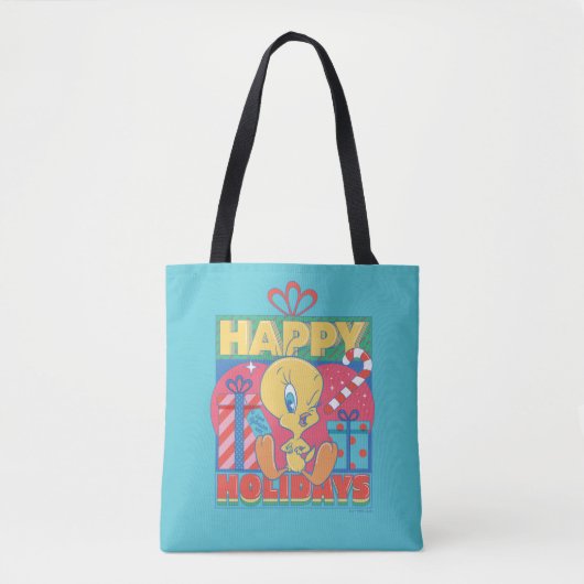 LOONEY TUNES™ | TWEETY™ Prettige feestdagen Tote Bag (Voorkant)