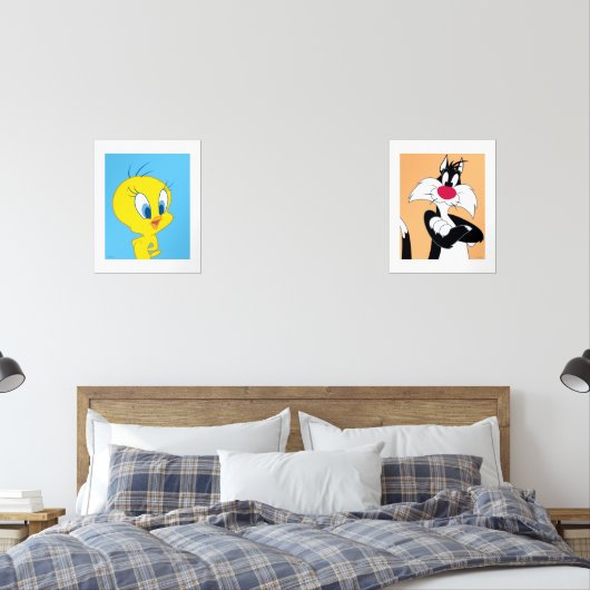 LOONEY TUNES™ TWEETY™ & Sylvester Muurkunst Sets (Slaapkamer)