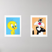 LOONEY TUNES™ TWEETY™ & Sylvester Muurkunst Sets (Voorkant)