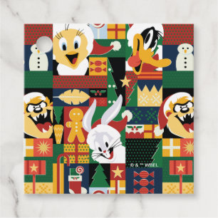 LOONEY TUNES™Vakantieblokpatroon Bedankjes Labels