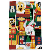 LOONEY TUNES™Vakantieblokpatroon Medium Cadeauzakje (Voorkant)