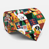 LOONEY TUNES™Vakantieblokpatroon Stropdas (Opgerold)