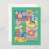 LOONEY TUNES™ | Vakantieveld Briefkaart (Voorkant / Achterkant)