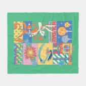 LOONEY TUNES™ | Vakantieveld Fleece Deken (Voorkant (Horizontaal))