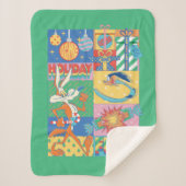 LOONEY TUNES™ | Vakantieveld Sherpa Deken (Voorkant)