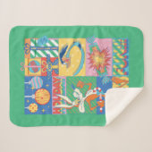 LOONEY TUNES™ | Vakantieveld Sherpa Deken (Voorkant (horizontaal))