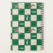 LOONEY TUNES™ Voetbal rasterpatroon Planner (Achterkant)