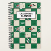 LOONEY TUNES™ Voetbal rasterpatroon Planner (Voorkant)