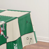 LOONEY TUNES™ Voetbal rasterpatroon Tafelkleed (Voorbeeld)