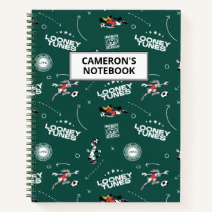 LOONEY TUNES™ Voetbal Speelboek Patroon Notitieboek