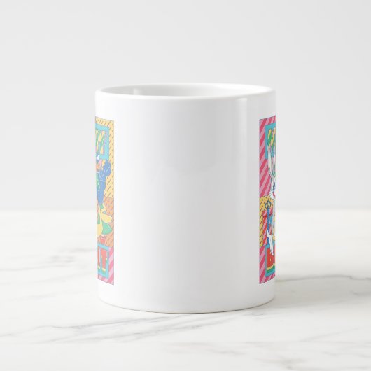 LOONEY TUNES™ | Vrolijk en helder kerstfeest Grote Koffiekop (Voorkant)