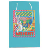 LOONEY TUNES™ | Vrolijk en helder kerstfeest Medium Cadeauzakje (Voorkant)