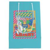 LOONEY TUNES™ | Vrolijk en helder kerstfeest Medium Cadeauzakje (Achterkant)