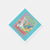 LOONEY TUNES™ | Vrolijk en helder kerstfeest Servet (Hoek)