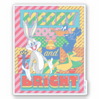LOONEY TUNES™ | Vrolijk en helder kerstfeest Sticker