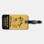 LOONEY TUNES™ | WEGRUNNER™-vogelzaad Bagagelabel (Achterkant horizontaal)