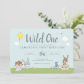LOONEY TUNES™ | Wilde 1 - Eerste verjaardag Kaart (Staand voorkant)