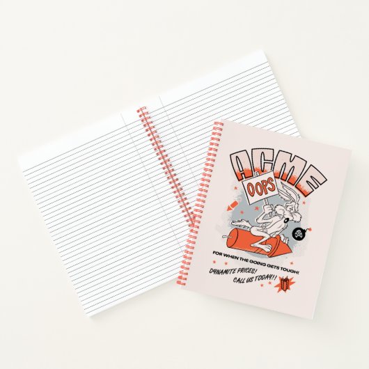 LOONEY TUNES™ | WILE E. COYOTE™ ACME Dynamite Notitieboek (Binnen)