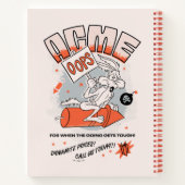 LOONEY TUNES™ | WILE E. COYOTE™ ACME Dynamite Notitieboek (Achterkant)