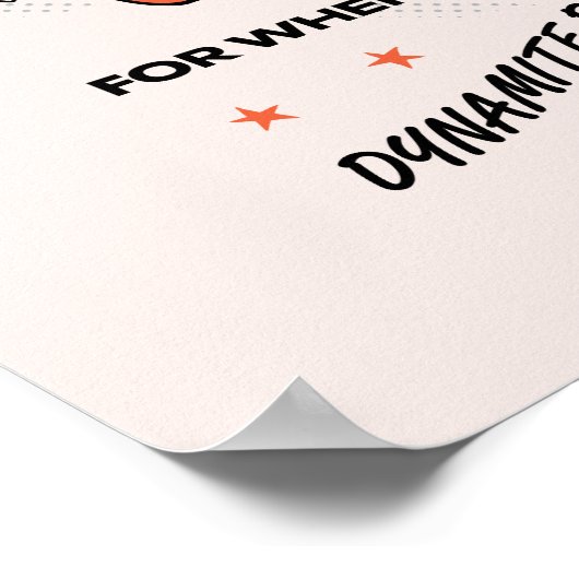 LOONEY TUNES™ | WILE E. COYOTE™ ACME Dynamite Poster (Hoek)