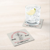 LOONEY TUNES™ | WILE E. COYOTE™ Daily Fresh Coffee Kartonnen Onderzetters (Insitu)