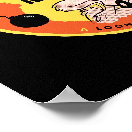 LOONEY TUNES™ | WILE E. COYOTE™ Dit kan pijn veroo Poster (Hoek)