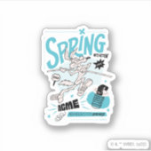 LOONEY TUNES™ | WILE E. COYOTE™ Spring in Action Sticker (Voorkant)