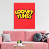 Looneytunes poster canvas afdruk (Insitu (Woonkamer))