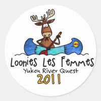 Loonies les femmes YRQ stickers
