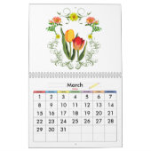 Loonkalender land kalender (Mar 2026)