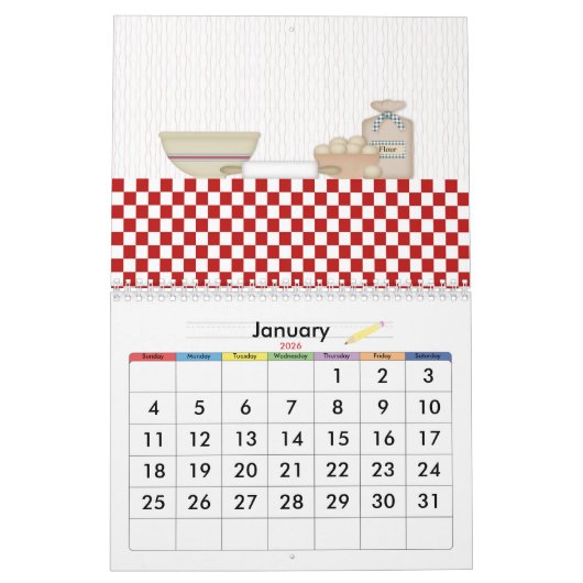 Loonkalender land kalender (Jan 2026)