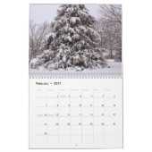 Loonkalender voor landen kalender (Feb 2027)