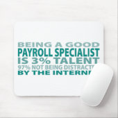 Loonlijstspecialist 3% Talent Muismat (Met muis)
