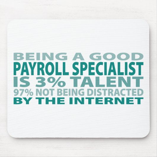 Loonlijstspecialist 3% Talent Muismat (Voorkant)
