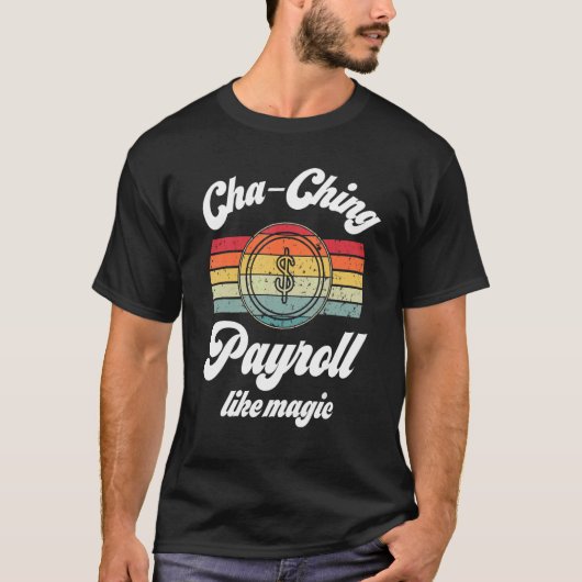 loonlijstspecialist Clerk Payroll Week T-shirt (Voorkant)