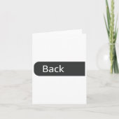 Loonoorlog - Bloemenwafel Kaart (Voorkant)